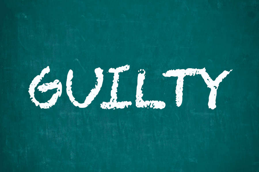 the guilty conscience meaning